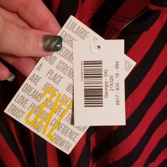 NWT LuLaRoe 3X Georgia - Picture 5 of 6
